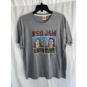 Homage Ohio State Buckeyes OSU Jam Bobby‎ Carpenter AJ Hawk T Shirt Large